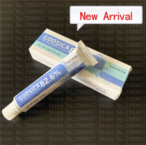 New Arrival 82 6 Goosica Tattoo Cream Before Piercing Microblading Eyebrow Lips Body Skin 10G